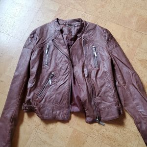 Leather jacket